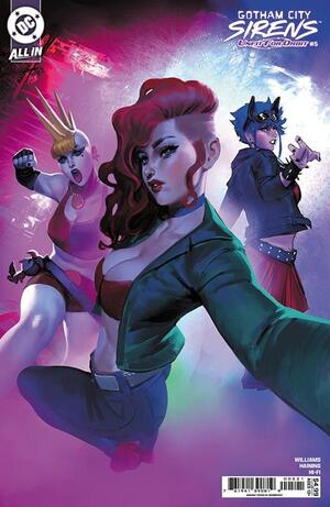 [GOTHAM CITY SIRENS UNFIT FOR ORBIT #5 (OF 5) CVR B NOOBOVICH CARD STOCK VAR]