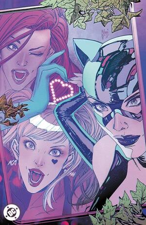 [GOTHAM CITY SIRENS UNFIT FOR ORBIT #5 (OF 5) CVR D GUILLEM MARCH CONNECTING KALANORIAN FOIL VAR]