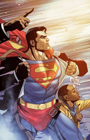 [SUPERMAN UNLIMITED #3 CVR B LEINIL FRANCIS YU CARD STOCK VAR]
