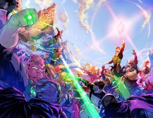 [GREEN LANTERN #25 CVR A XERMANICO WRAPAROUND]