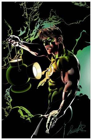 [GREEN LANTERN #25 CVR C SALVADOR LARROCA CARD STOCK VAR]