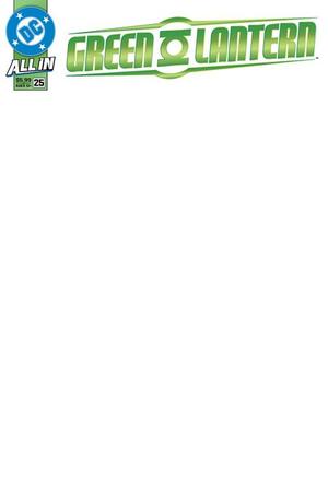 [GREEN LANTERN #25 CVR E BLANK CARD STOCK VAR]