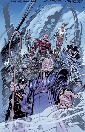 [NEW GODS #8 (OF 12) CVR C TOM FOWLER CARD STOCK VAR]