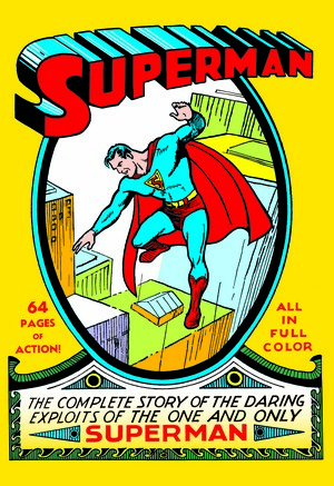 [SUPERMAN #1 FACSIMILE EDITION CVR A JOE SCHUSTER & LEO O MEALIA]