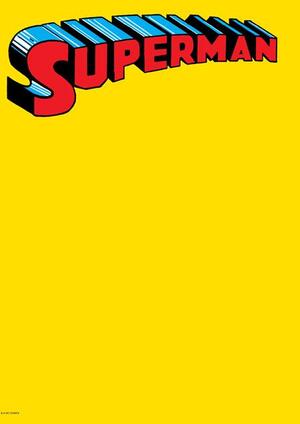[SUPERMAN #1 FACSIMILE EDITION CVR C BLANK VAR]