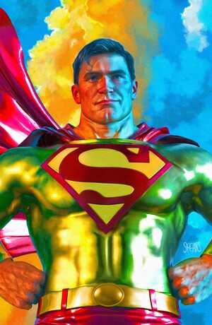 [SUPERMAN UNLIMITED #4 CVR B MARK SPEARS CARD STOCK VAR]