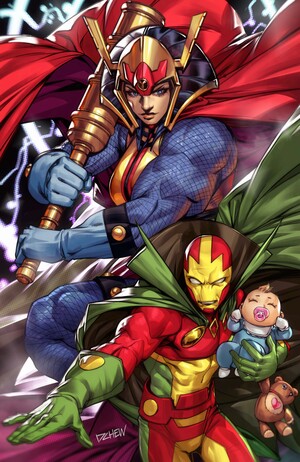 [NEW GODS #9 (OF 12) CVR B DERRICK CHEW CARD STOCK VAR]