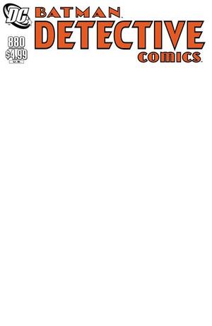 [DETECTIVE COMICS #880 FACSIMILE EDITION CVR D BLANK VAR]