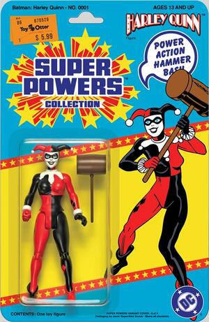 [BATMAN HARLEY QUINN #1 FACSIMILE EDITION CVR B JASON GEYER & ALEX SAVIUK SUPER POWERS CARD STOCK VAR]