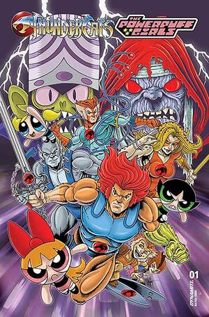 [THUNDERCATS POWERPUFF GIRLS #1 CVR M KEN HAESER ORIGINAL FOC BONUS VAR]