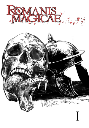 [ROMANIS MAGICAE #1 (OF 4) CVR B PAUL PEART SMITH BLACK WHITE AND RED VAR]