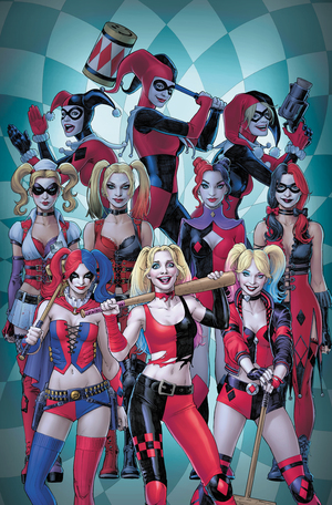 [HARLEY QUINN #43 CVR D NICOLA SCOTT ARTIST SPOTLIGHT CARD STOCK VAR]