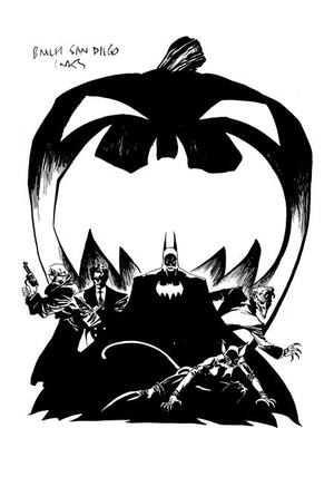 [BATMAN DAY 2024 - BATMAN THE LONG HALLOWEEN DELUXE EDITION HC VARIANT DUST JACKET]