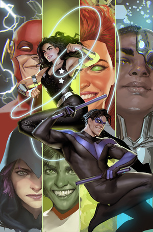 [TITANS #15 CVR B STJEPAN SEJIC CARD STOCK VAR]