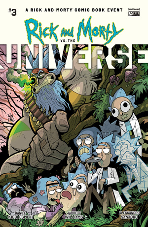 [RICK AND MORTY VS THE UNIVERSE #3 (OF 4) CVR B TROY LITTLE VAR]