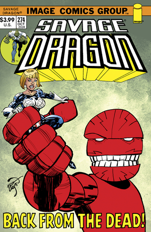 [SAVAGE DRAGON #274 CVR B ERIK LARSEN 70S TRADE DRESS VAR]