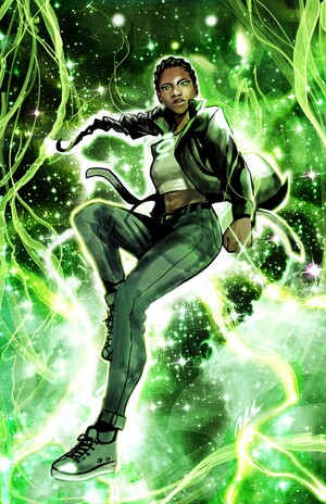 [ABSOLUTE GREEN LANTERN #7 CVR D GUILLEM MARCH CARD STOCK VAR]