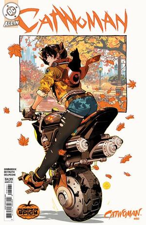 [CATWOMAN #80 CVR E DAN MORA PUMPKIN SPICY CARD STOCK VAR]