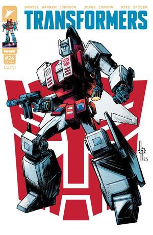 [TRANSFORMERS #24 2ND PTG CVR B JASON HOWARD AUTOBOT VAR]