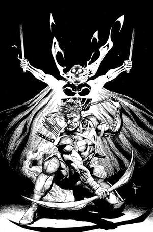 [GEIGER #18 CVR E GARY FRANK YOUNGBLOOD TEAM UP B&W VIRGIN VAR]