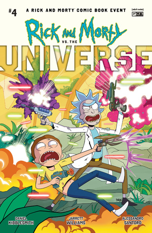 [RICK AND MORTY VS THE UNIVERSE #4 (OF 4) CVR A DAVE BARDIN]