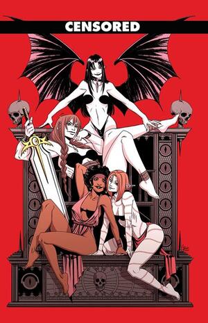 [BARBARIC THE BLACK KNIGHT #1 (ONE SHOT) CVR D CORIN HOWELL LILITH CROSSOVER BLACK BAG VAR]