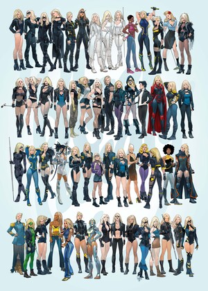 [BLACK CANARY BEST OF THE BEST #1 (OF 6) CVR C OTTO SCHMIDT WRAPAROUND CARD STOCK VAR]