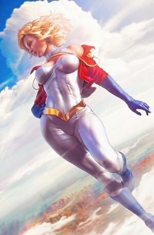 [POWER GIRL #15 CVR C TIAGO DA SILVA CARD STOCK VAR]