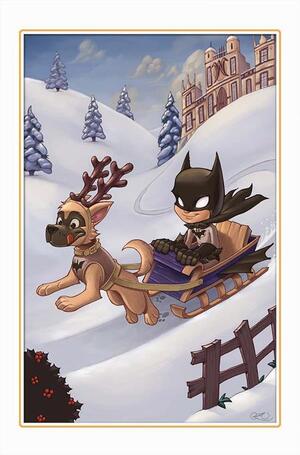 [BATMAN #155 CVR G CHRISSIE ZULLO DC WINTER WONDERLAND CARD STOCK VAR]