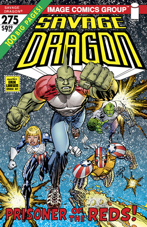 [SAVAGE DRAGON #275 CVR B ERIK LARSEN 70S TRADE DRESS VAR]