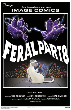 [FERAL #8 CVR B TONY FLEECS & TRISH FORSTNER HOMAGE VAR]