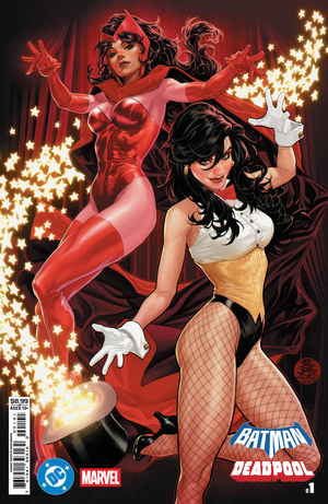 [DC MARVEL BATMAN DEADPOOL #1 (ONE SHOT) CVR D MARK BROOKS ZATANNA SCARLET WITCH CARD STOCK VAR]