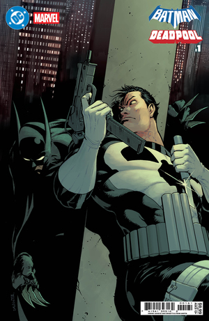 [DC MARVEL BATMAN DEADPOOL #1 (ONE SHOT) CVR G NICK DRAGOTTA BATMAN PUNISHER CARD STOCK VAR]