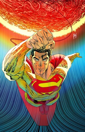 [SUPERMAN UNLIMITED #7 CVR B GUILLEM MARCH CARD STOCK VAR]
