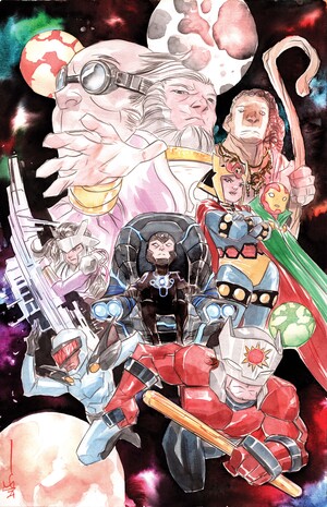 [NEW GODS #12 (OF 12) CVR B DUSTIN NGUYEN CARD STOCK VAR]
