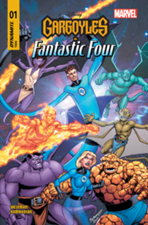 [GARGOYLES X FANTASTIC FOUR #1 CVR D MARK BAGLEY VAR]
