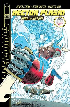 [HECTOR PLASM HUNT THE BIGFOOT #2 (OF 3) CVR E DEREK HUNTER YOUNGBLOOD TEAM UP VAR]