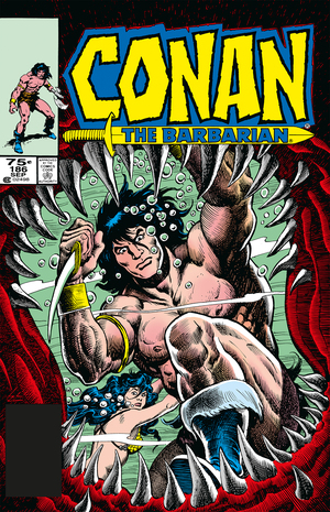 [CONAN THE BARBARIAN THE ORIGINAL COMICS OMNIBUS HC VOL 07 REGULAR EDITION MIKE DOCHERTY]