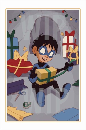 [NIGHTWING #121 CVR D CHRISSIE ZULLO DC WINTER WONDERLAND CARD STOCK VAR]