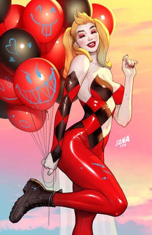 [HARLEY QUINN #46 CVR E DAVID NAKAYAMA ARTIST SPOTLIGHT CARD STOCK VAR]