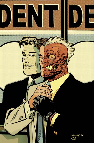 [TWO-FACE #1 (OF 6) CVR C CHRIS SAMNEE CARD STOCK VAR]