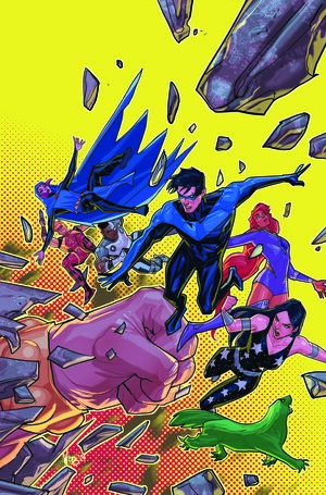 [TITANS #18 CVR A PETE WOODS]