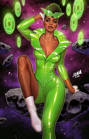 [GREEN LANTERN #18 CVR E DAVID NAKAYAMA ARTIST SPOTLIGHT CARD STOCK VAR]