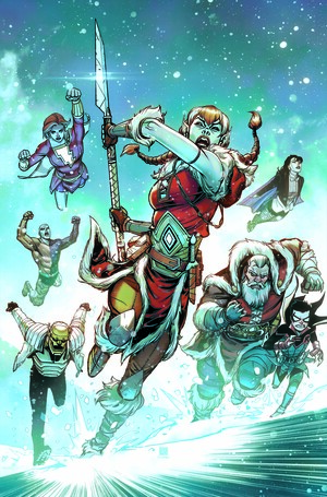 [BATMAN SANTA CLAUS SILENT KNIGHT RETURNS #4 (OF 5) CVR A BERNARD CHANG]