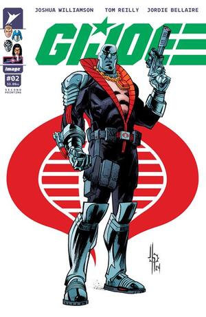 [GI JOE #2 2ND PTG CVR B JASON HOWARD COBRA VAR]