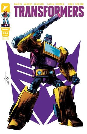 [TRANSFORMERS #14 2ND PTG CVR B JASON HOWARD AUTOBOT VAR]