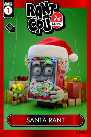 [RANT CPU CHRISTMAS SPECIAL #1 (ONE SHOT) CVR B SANTA CLAUS GARBAGE PAIL KIDS HOMAGE VAR]