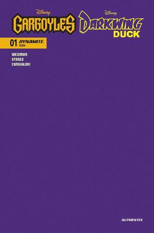 [GARGOYLES DARKWING DUCK #1 CVR O DARKWING PURPLE BLANK AUTHENTIX FOC BONUS VAR]