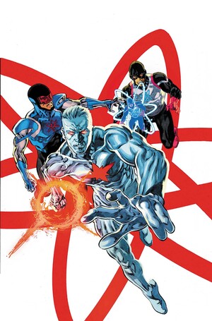 [JUSTICE LEAGUE THE ATOM PROJECT #1 (OF 6) CVR A MIKE PERKINS]