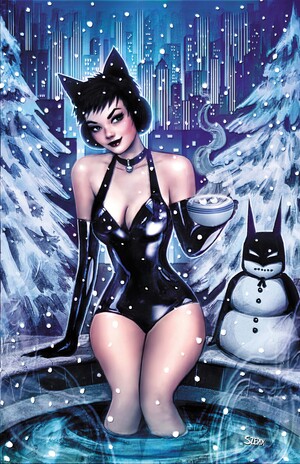 [CATWOMAN #72 CVR D NATHAN SZERDY SWEATER WEATHER CARD STOCK VAR]